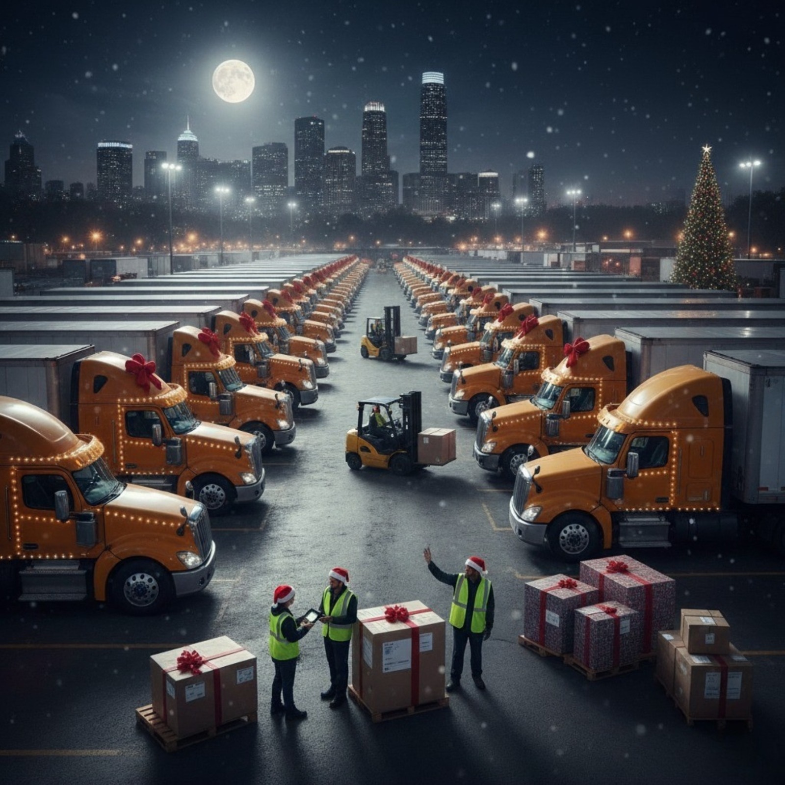 Peak Season Pressures-How U.S. Trucking Firms Manage Holiday Demand